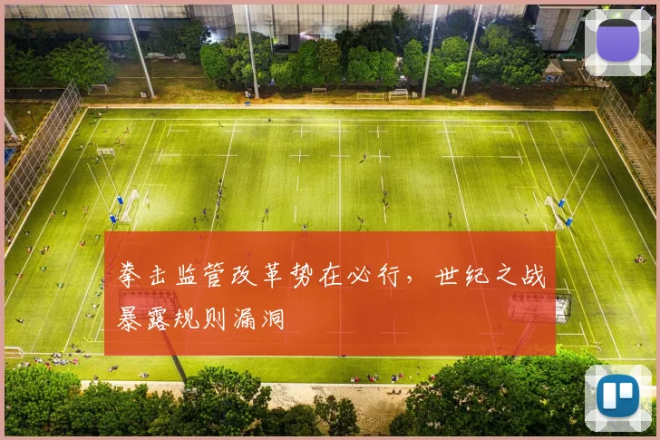 拳击监管改革势在必行，世纪之战暴露规则漏洞